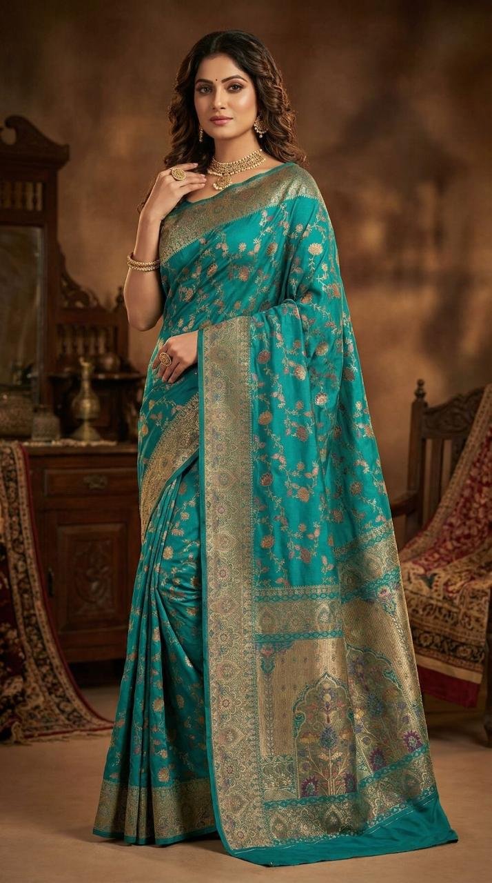 paithani-soft-pochampally-silk-saree-with-rich-floral-zari-weaving-designer-pallu